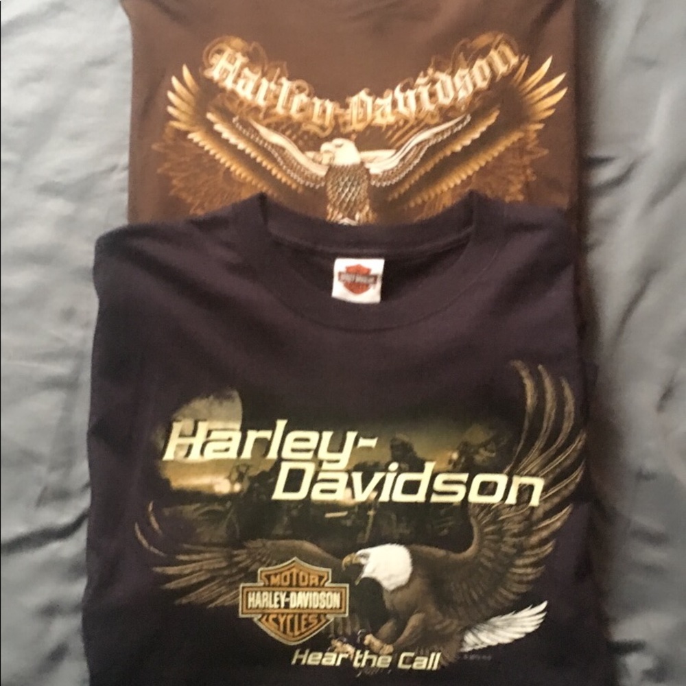 ⚫️SOLD⚫️❌⚡️HARLEY DAVIDSON SHIRT BUNDLE ⚡️